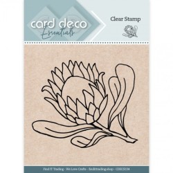 (CDECS134)Protea - Clear Stamp - Card Deco Essentials