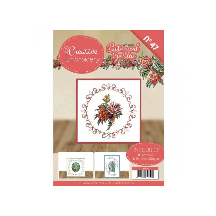 (CB10047)Creative Embroidery 47 - Amy Design - Botanical Garden
