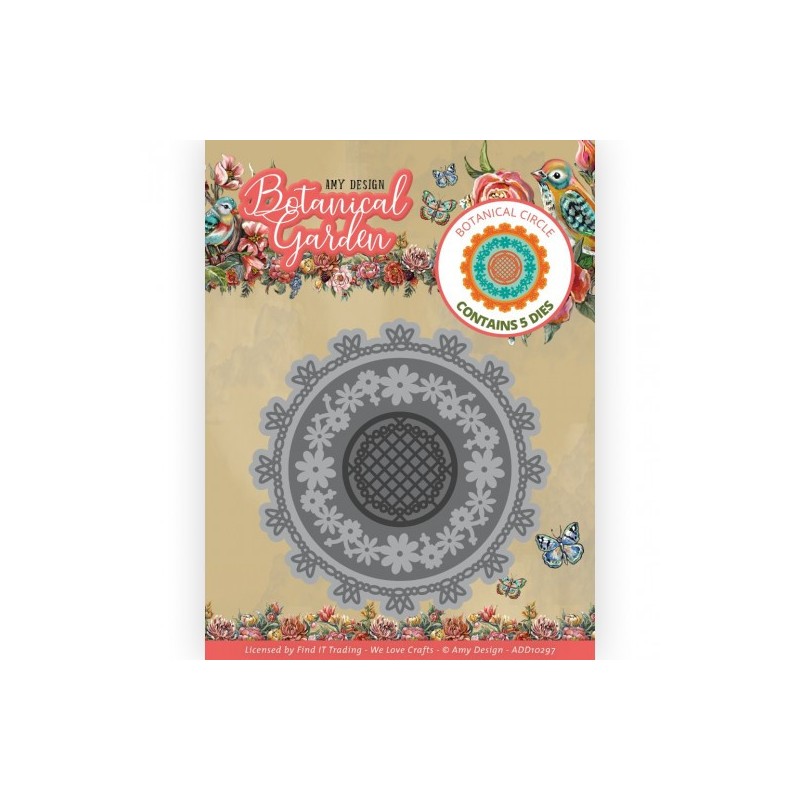 (ADD10297)Dies - Amy Design - Botanical Garden - Botanical Circle