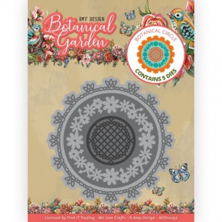 (ADD10297)Dies - Amy Design - Botanical Garden - Botanical Circle