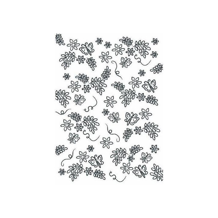 Pergamano Vellum Glitzer Schmetterlinge