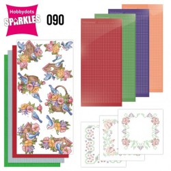 (SPDO090)Sparkles Set 90 - Yvonne Creations - Birdhouse With Birds