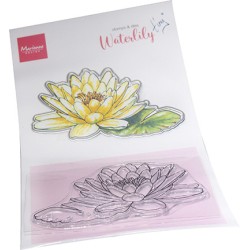 (TC0905)Clear stamp Tiny's Flowers - Water lily