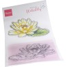 (TC0905)Clear stamp Tiny's Flowers - Water lily