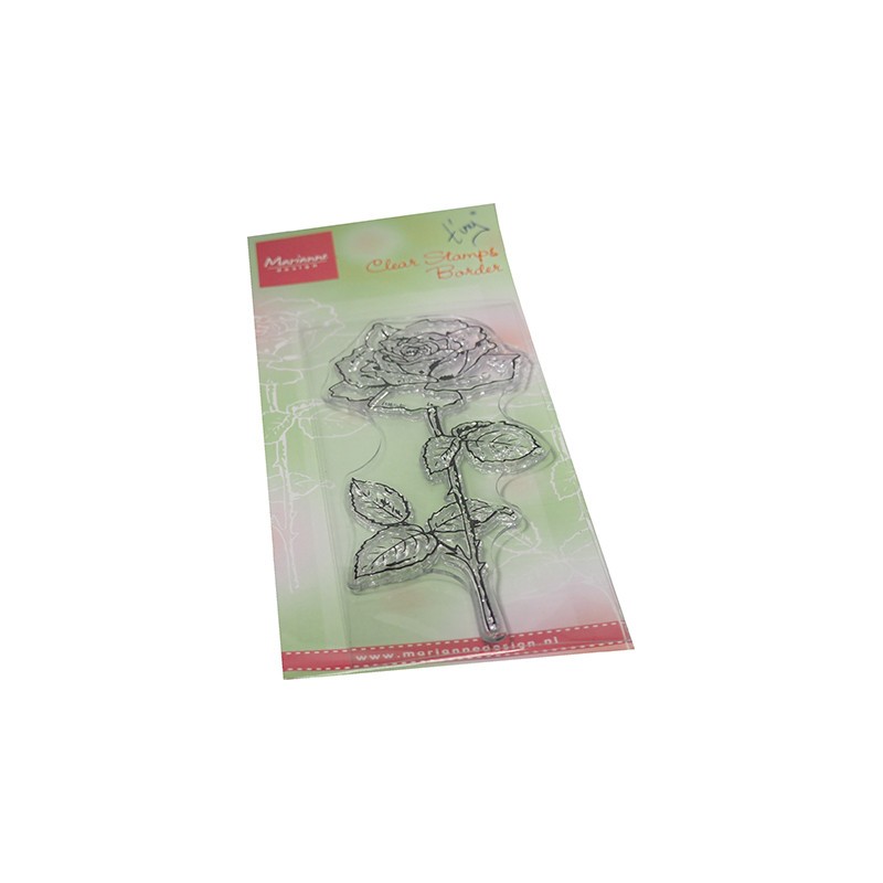 (TC0906)Clear stamp Tiny's borders - Rose