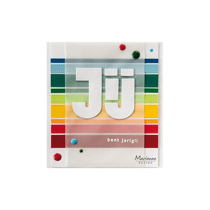 (CA3186)Marianne Design Vellum