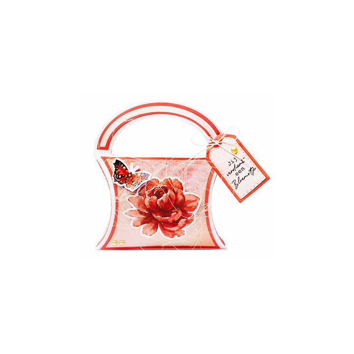 (SL-ES-CD498)Studio Light SL Cutting Die Hand bag box Essentials nr.498