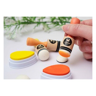 (SL-ES-INKAP03)StudioLight SL 3 Ink Blending Tools + 3 replacement foam pads nr.03