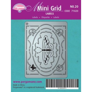 Pergamano Mini set grid 20 (71020)