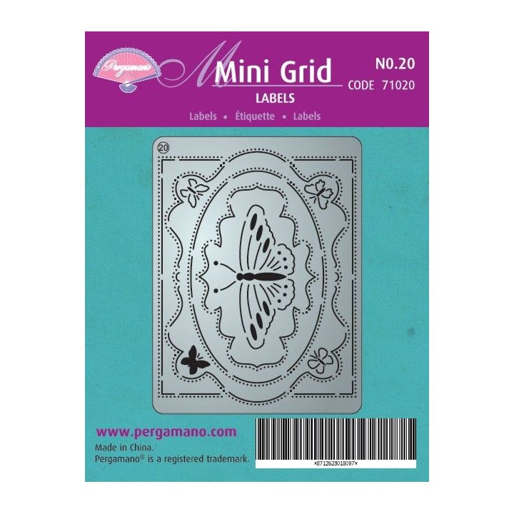 Pergamano Mini set Grid 20 (71020)