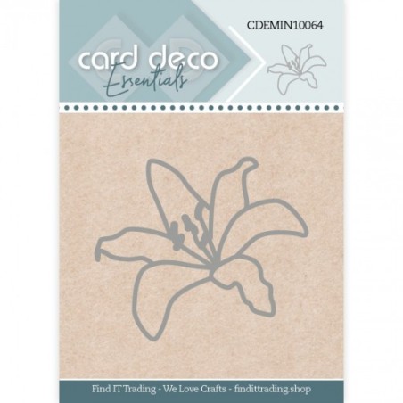 (CDEMIN10064)Card Deco Essentials - Mini Dies - 64 - Lily