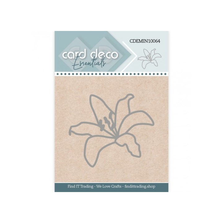 (CDEMIN10064)Card Deco Essentials - Mini Dies - 64 - Lily