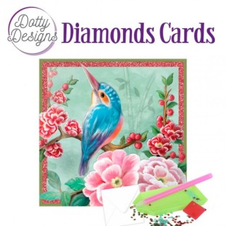 (DDDC1118)Dotty Designs Diamond Cards - Kingfisher