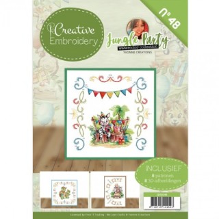 (CB10048)Creative Embroidery 48 - Yvonne Creations - Jungle Party