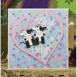 (DBAD10002)Designed by Anna - Mix and Match Cutting Dies - Charlie Cow