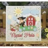 (DBAD10012)Designed by Anna - Mix and Match Cutting Dies - Barn