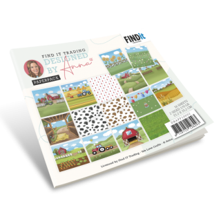 (DBAPP10002)Designed by Anna - Paperpack - On the Farm