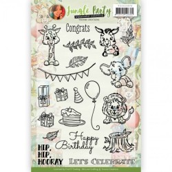 (YCCS10070)Clear Stamps - Yvonne Creations - Jungle Party