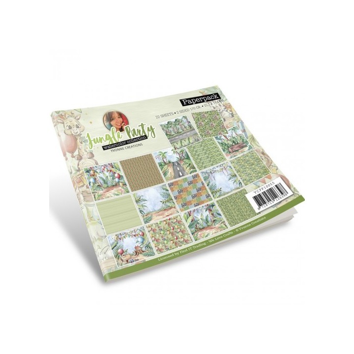 (YCPP10055)Paperpack - Yvonne Creations - Jungle Party