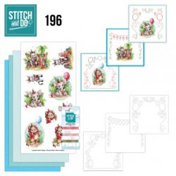 (STDO196)Stitch and Do 196 - Yvonne Creations - Jungle Party