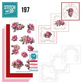 (STDO197)Stitch and Do 197 - Amy Design - Roses Are Red