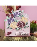 (ADD10301)Dies - Amy Design - Roses Are Red - Buil-up Rose