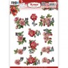 (SB10745)3D Push Out - Amy Design - Roses Are Red - Rose-hip