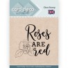 (CDECS137)Roses Are Red - Clear Stamp - Card Deco Essentials