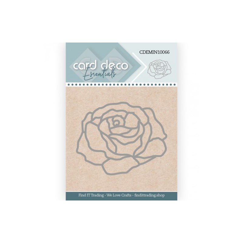 (CDEMIN10066)Card Deco Essentials - Mini Dies - 66 - Rose