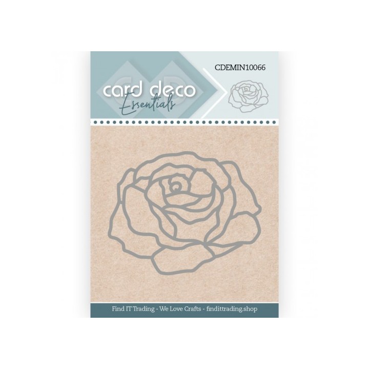 (CDEMIN10066)Card Deco Essentials - Mini Dies - 66 - Rose