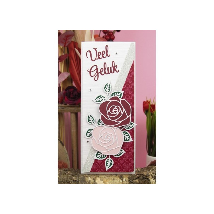 (CDEMIN10066)Card Deco Essentials - Mini Dies - 66 - Rose