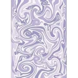 Pergamano Vellum swirl purple