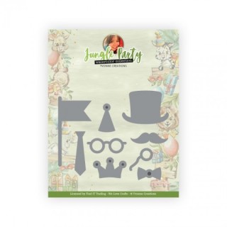 (YCD10308)Dies - Yvonne Creations - Jungle Party - Jungle Accessories