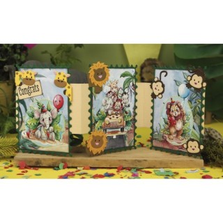 (YCD10308)Dies - Yvonne Creations - Jungle Party - Jungle Accessories