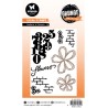 (SL-GR-CD503)Studio Light SL Cutting Die Numbers & Flowers Grunge collection nr.503