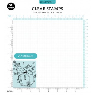(BL-ES-STAMP411)Studio light SL Clear stamp Party Time Essentials nr.411
