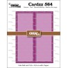 (CLCZ564)Crealies Cardzz Gatefold rectangle card