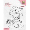 (NCCS038)Nellie`s Choice Clearstamp - Christmas Umbrella