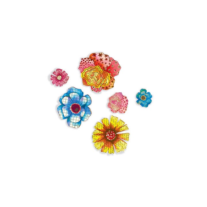 (ABM-SI-STAMP405)Studio light clear stamp Mixed Florals Nr 405