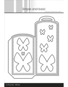 (SBD266)Simple and Basic Tag Pocket Cutting Dies