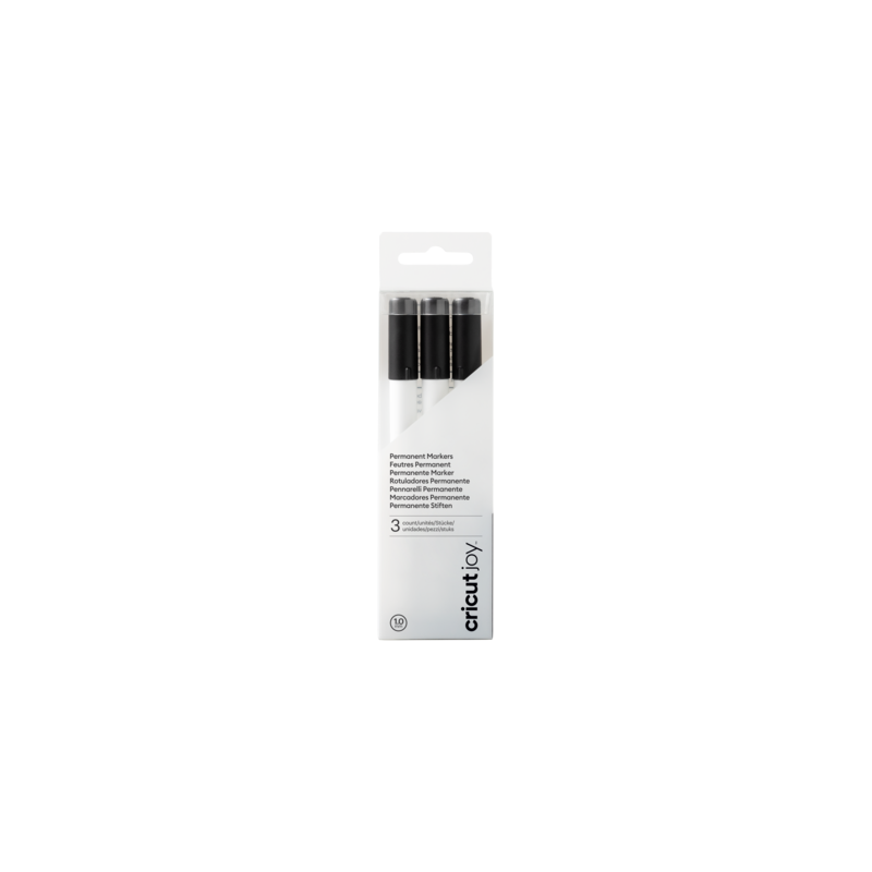 (2008804)Cricut Joy Permanent Markers 1.0 Black (3pcs)