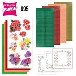 (SPDO095)Sparkles Set 95 - Jeanine's Art- Mix of Flowers