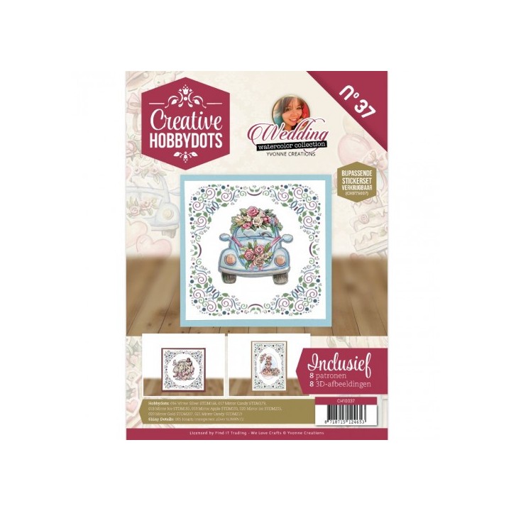 (CH10037)Creative Hobbydots 37 - Yvonne Creations - Wedding