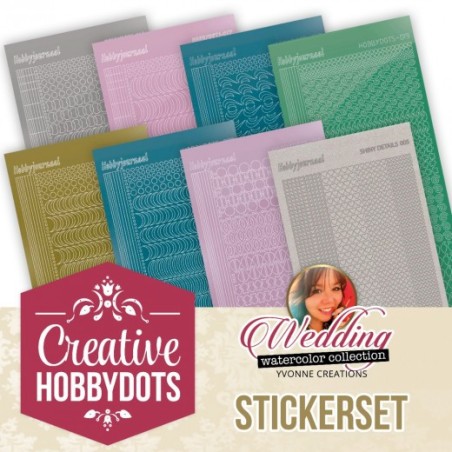 (CHSTS037)Creative Hobbydots stickerset 37