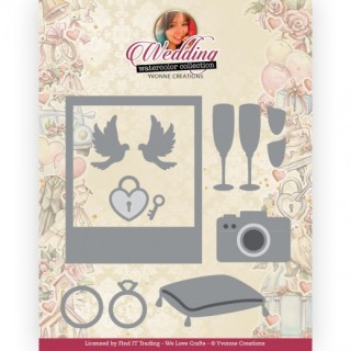 (YCD10311)Dies - Yvonne Creations - Wedding - Wedding Accessories