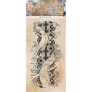 (JMA-FOF-STAMP421)Studio Light SL Clear Stamp Birds-of-paradise Feelings of Freedom nr.421
