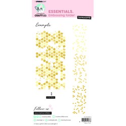 (CCL-ES-EMB14)Studio Light Embossing Folder Honeycomb Essentials nr.14