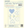 (95.8481)LeCrea Templates Heart variations