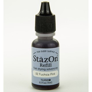 (RZ-000-082)StaZon inker, recharge Fuchsia Pink