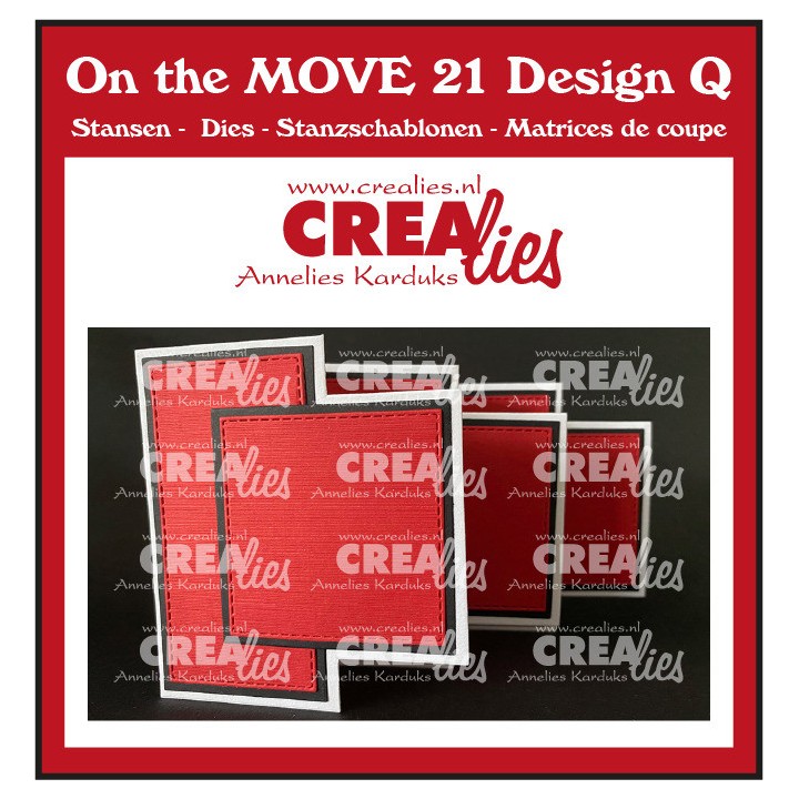 (CLMOVE21)Crealies On the MOVE Design Q Squares